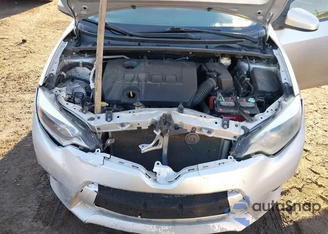 2015 Toyota Corolla L z USA, uszkodzony, nr VIN 2T1BURHE9FC346015